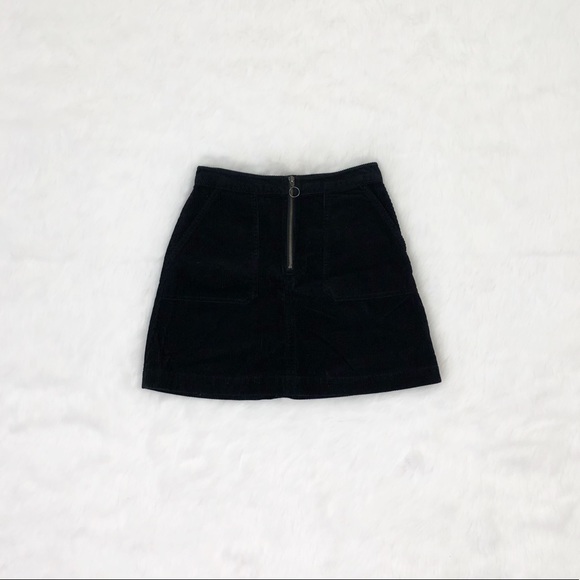 bp Dresses & Skirts - BP Black Corduroy Utility Skirt
